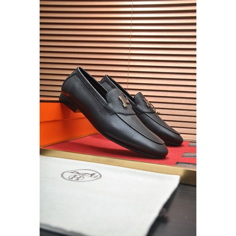 H**mes leather shoes